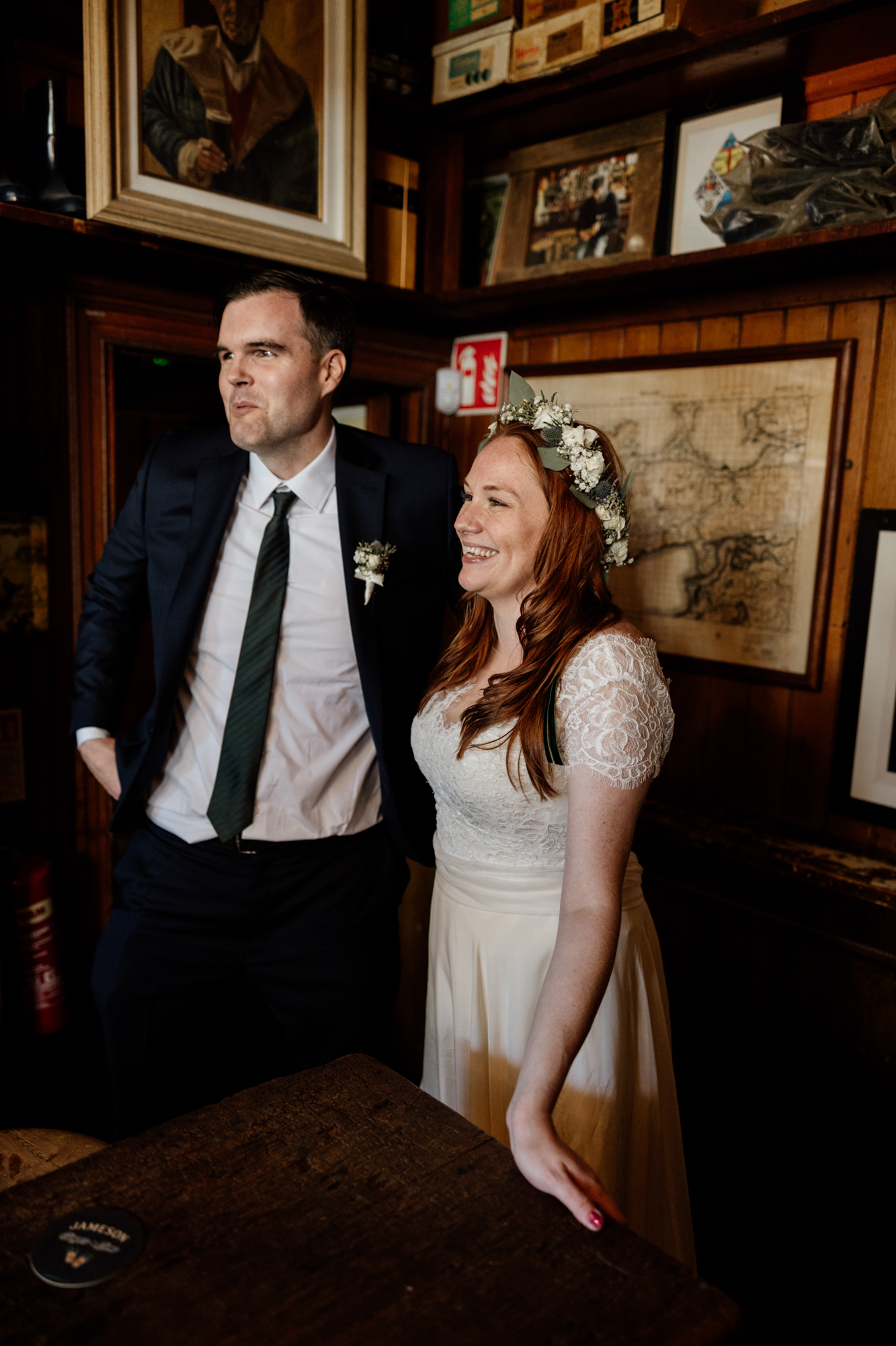 Jill and Bob’s Dunquin Pier Elopement - Cliffside Vows in Dingle 65 01 124