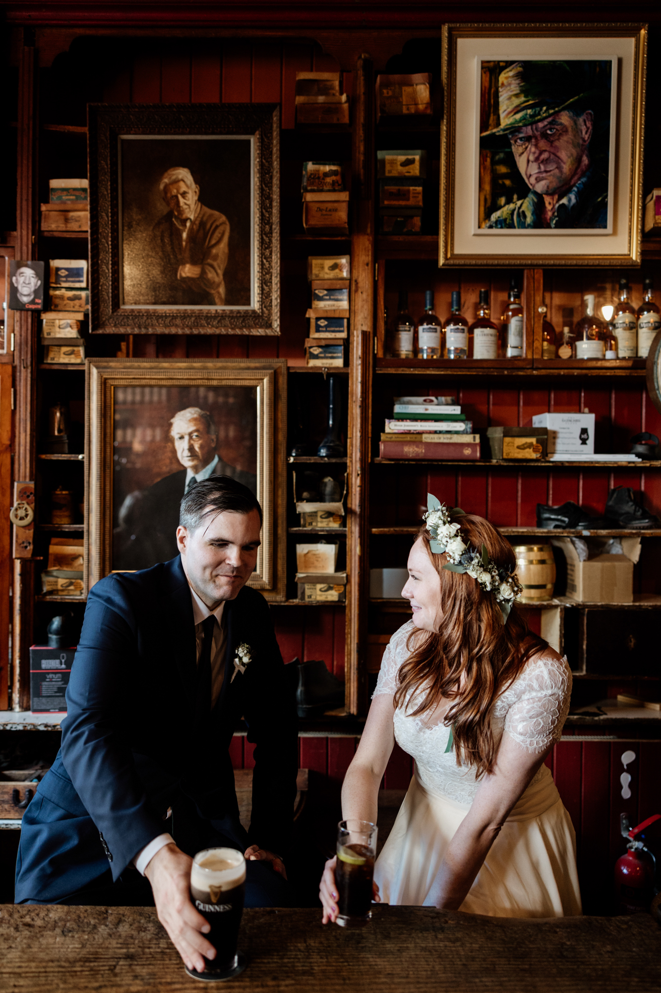 Jill and Bob’s Dunquin Pier Elopement - Cliffside Vows in Dingle 72 01 129