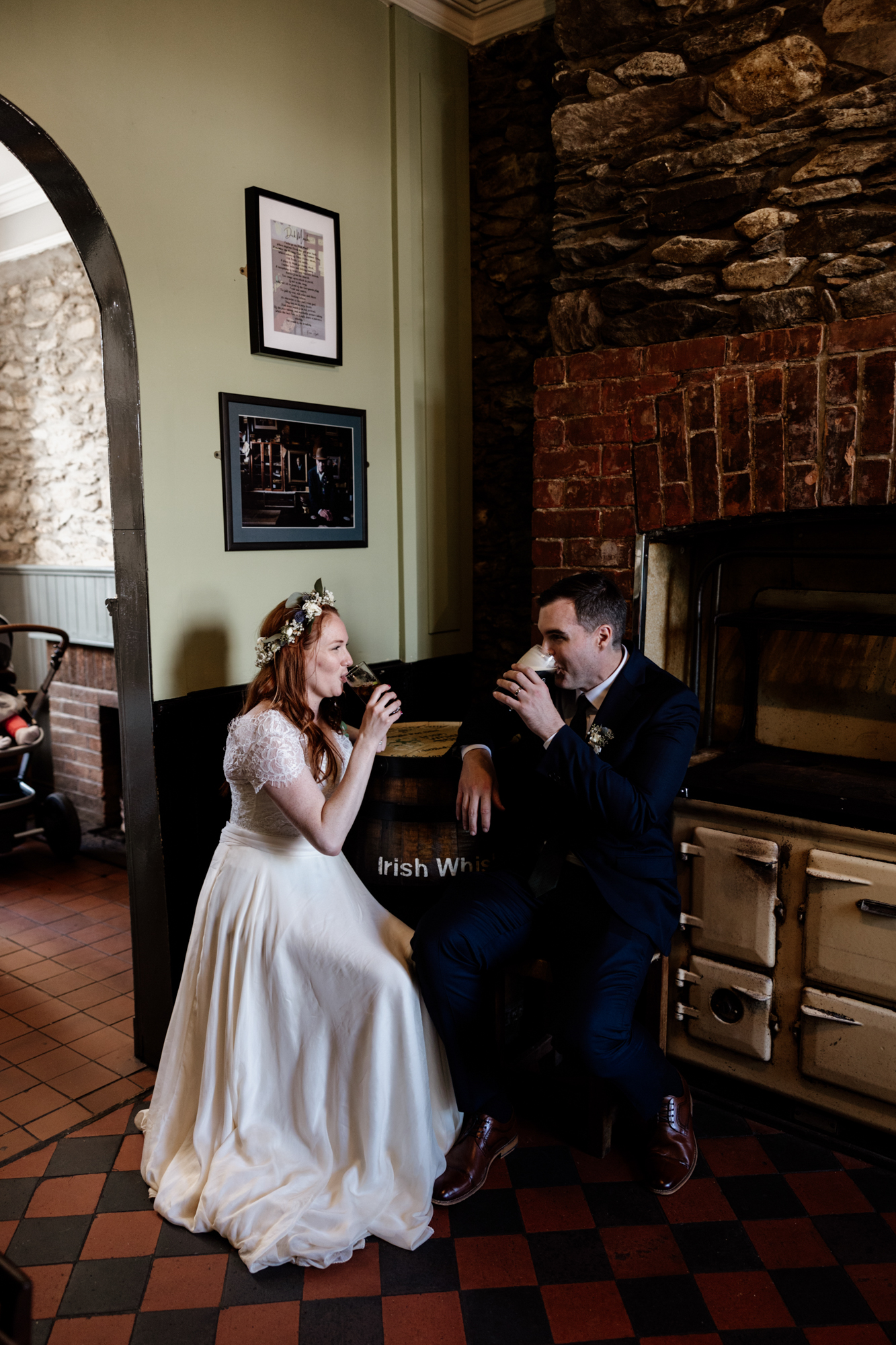 Jill and Bob’s Dunquin Pier Elopement - Cliffside Vows in Dingle 71 01 130