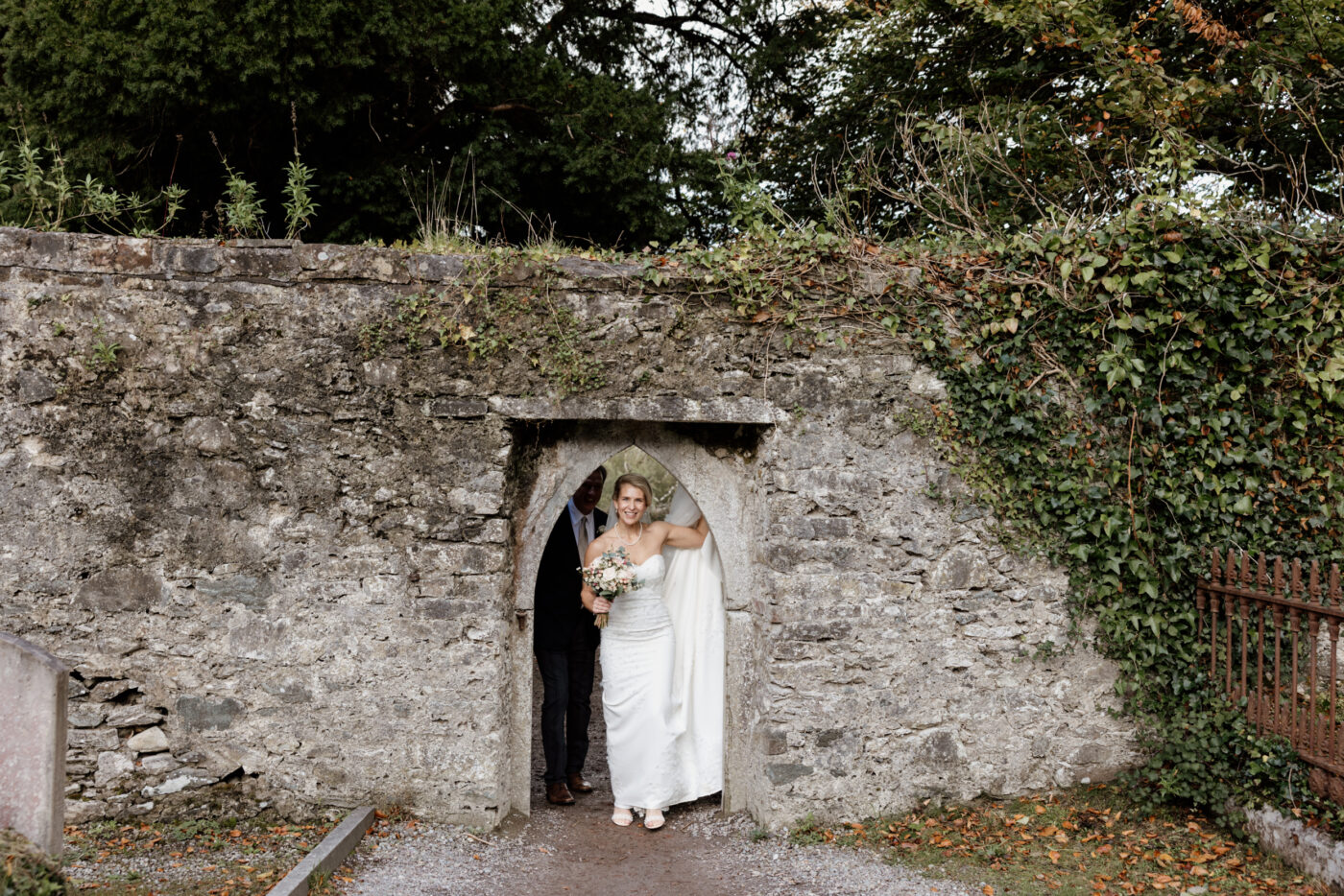 Maria & Andrew’s Wild Irish Elopement at Killarney Abbey 61 01 138 1