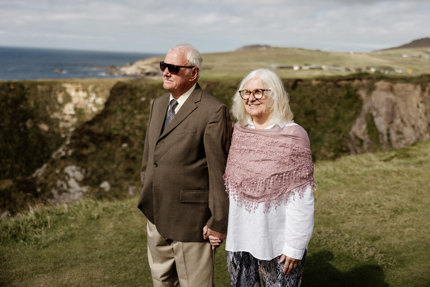 Jill and Bob’s Dunquin Pier Elopement - Cliffside Vows in Dingle 12 01 16