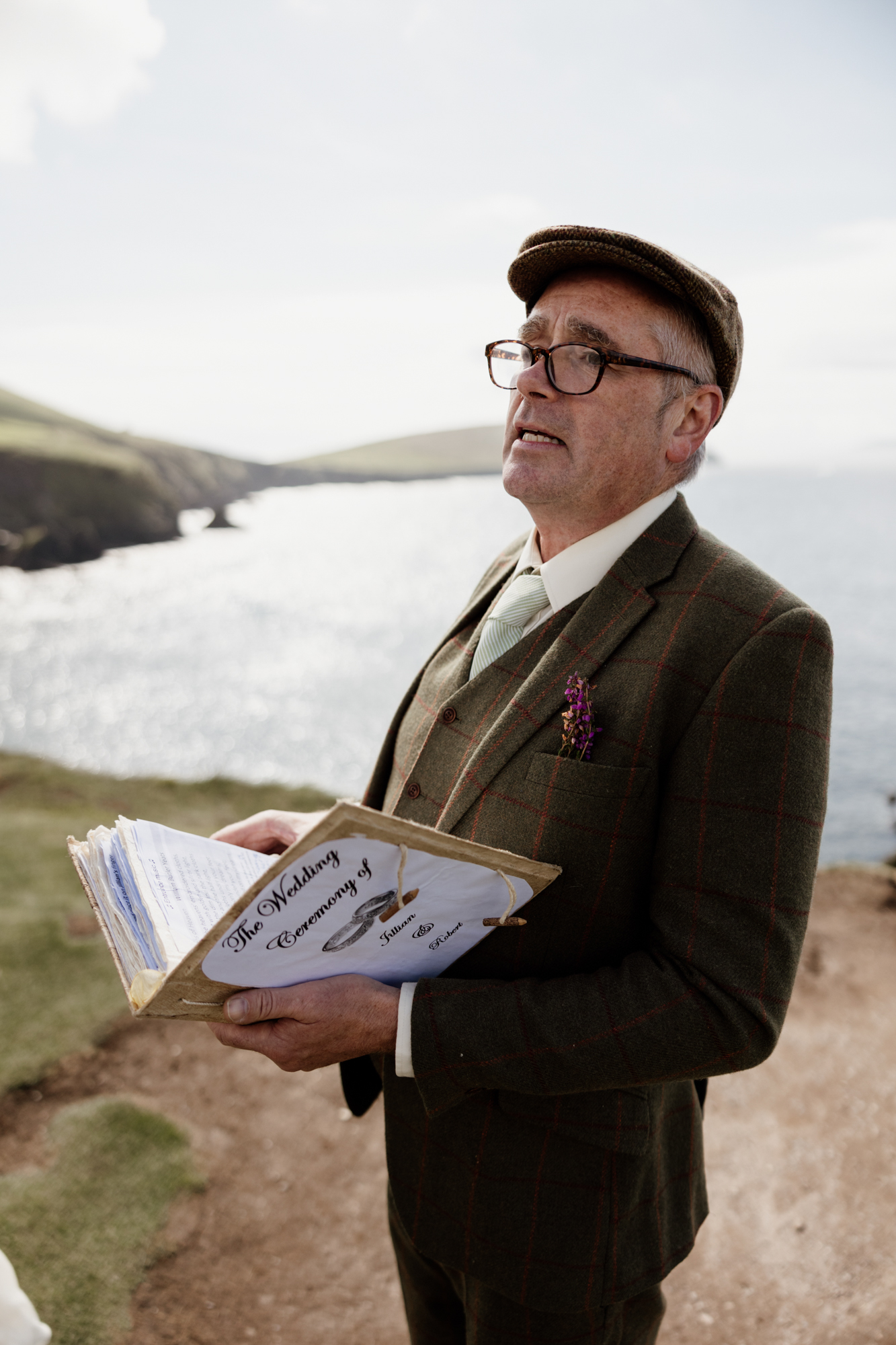 Jill and Bob’s Dunquin Pier Elopement - Cliffside Vows in Dingle 15 01 17