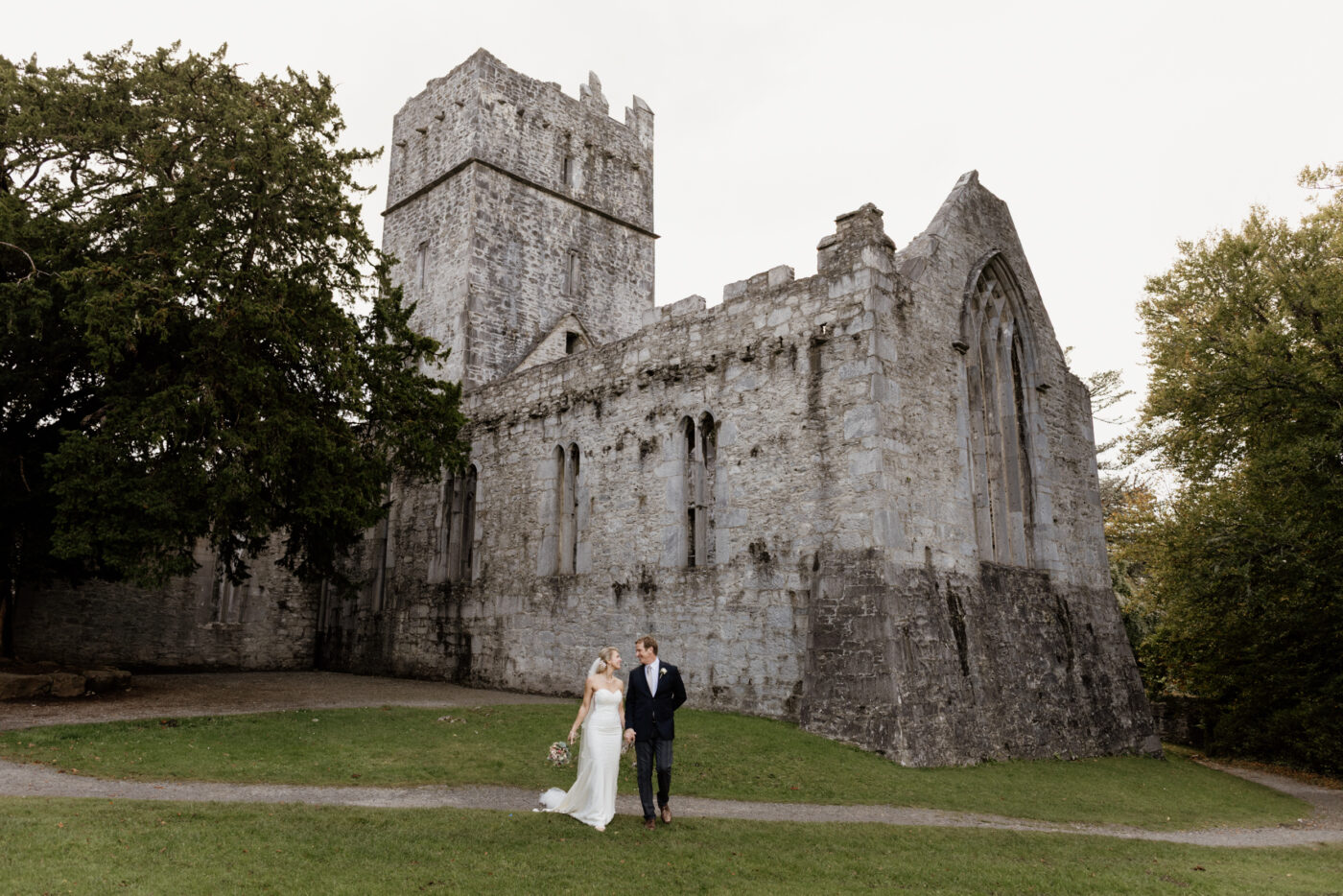 Maria & Andrew’s Wild Irish Elopement at Killarney Abbey 76 01 178