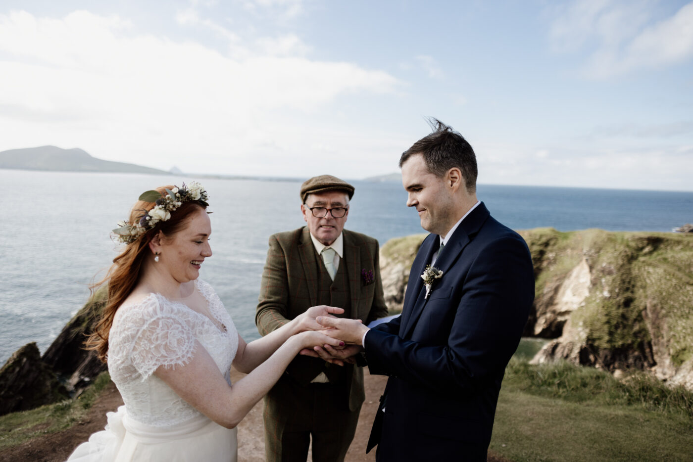 Jill and Bob’s Dunquin Pier Elopement - Cliffside Vows in Dingle 18 01 22
