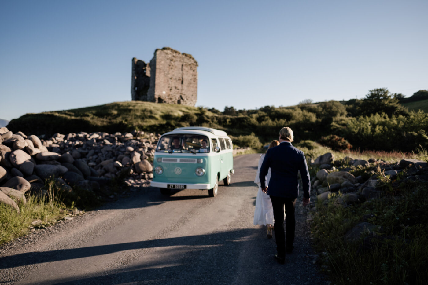 Hannah and Matt’s Wild Irish Journey at Minard Castle and Conor Pass 16 01 23 1