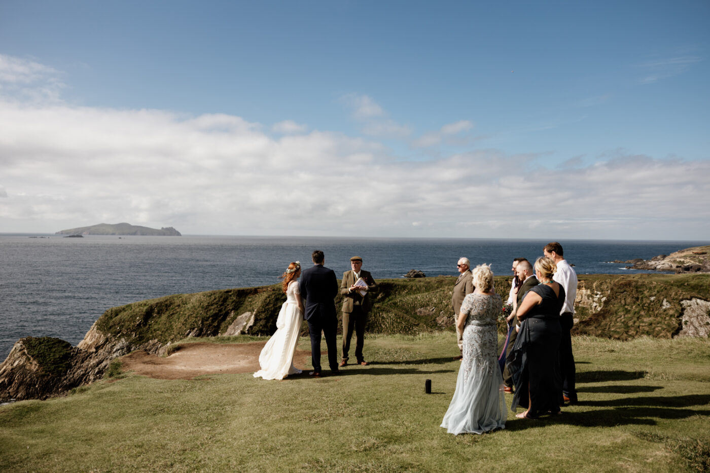 Jill and Bob’s Dunquin Pier Elopement - Cliffside Vows in Dingle 25 01 41