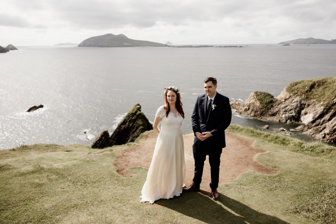 Jill and Bob’s Dunquin Pier Elopement - Cliffside Vows in Dingle 29 01 47