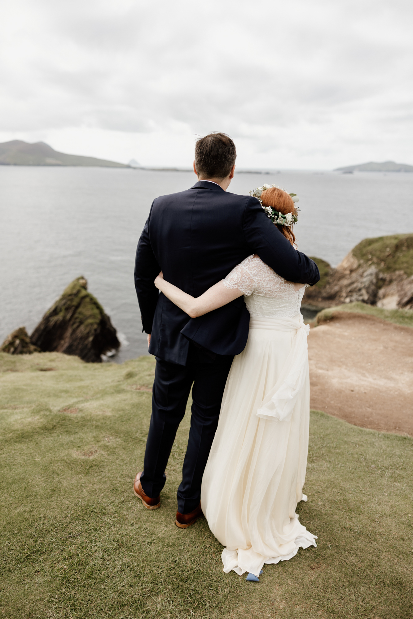 Jill and Bob’s Dunquin Pier Elopement - Cliffside Vows in Dingle 32 01 55