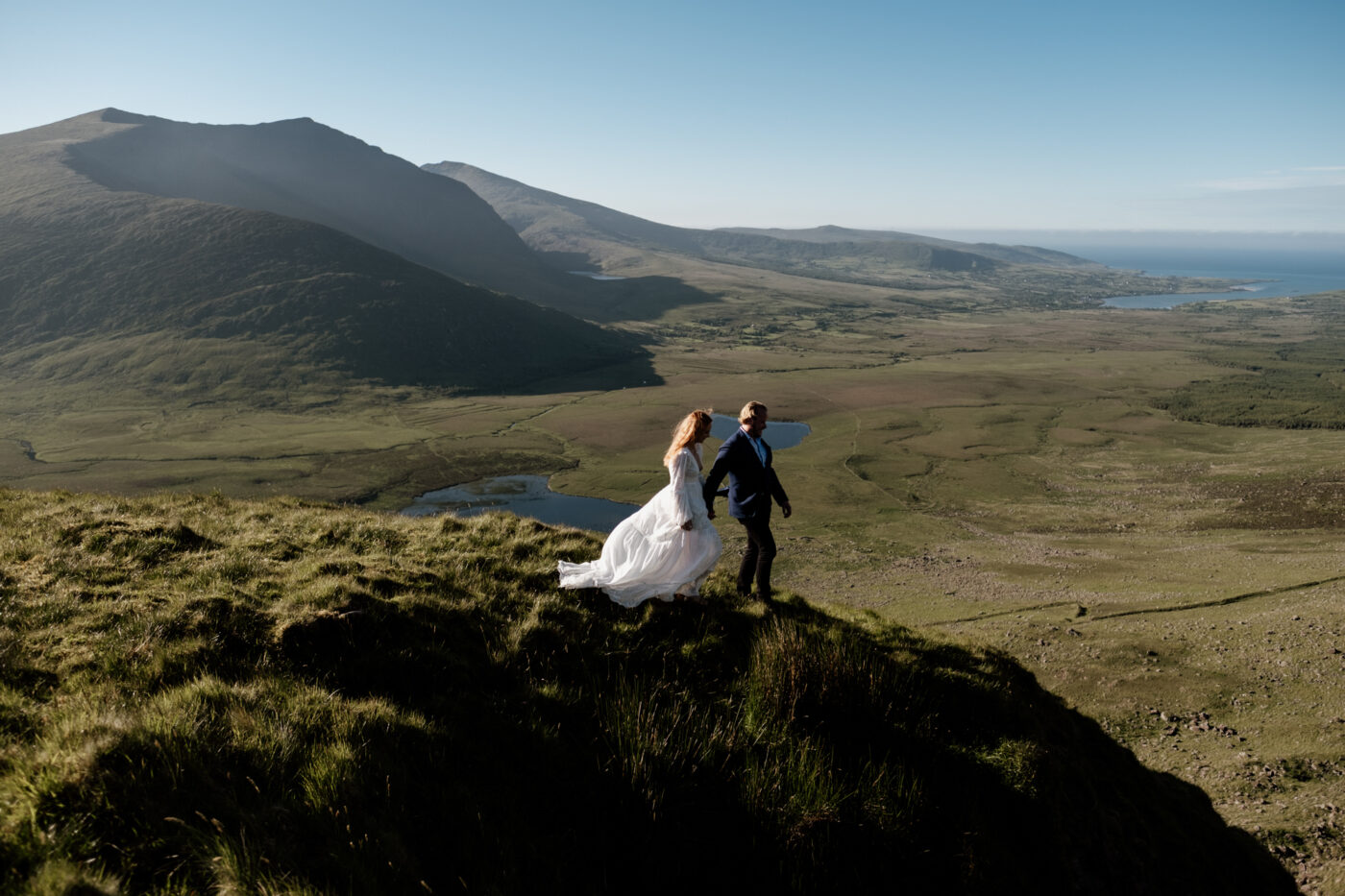 Hannah and Matt’s Wild Irish Journey at Minard Castle and Conor Pass 5 01 6 2